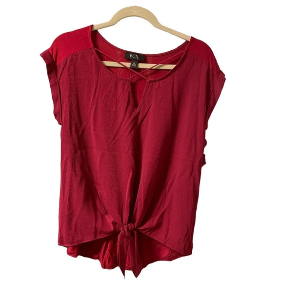 NWT BCX TIE FRONT TOP - Picture 1 of 4